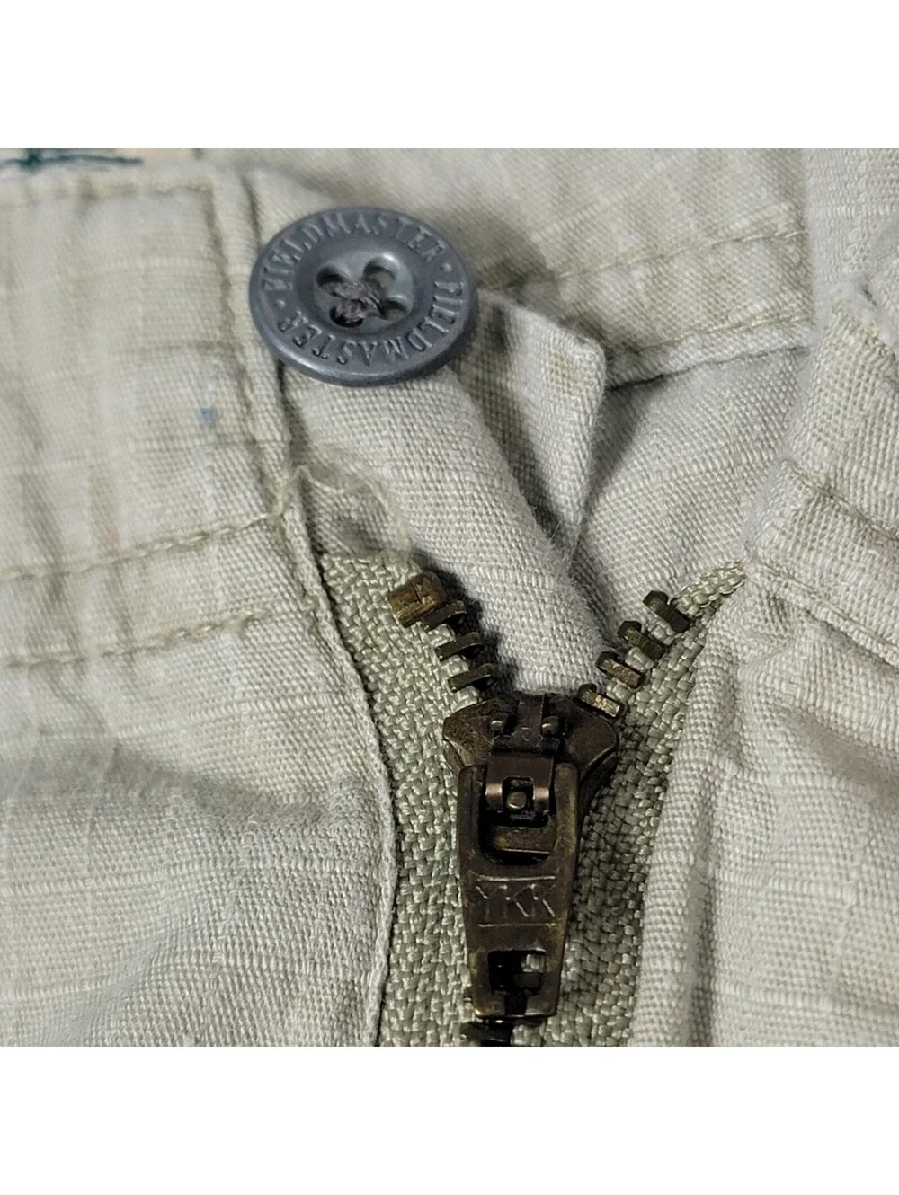 Fieldmaster Men's Khaki Cargo Shorts Size 38 100% Cotton